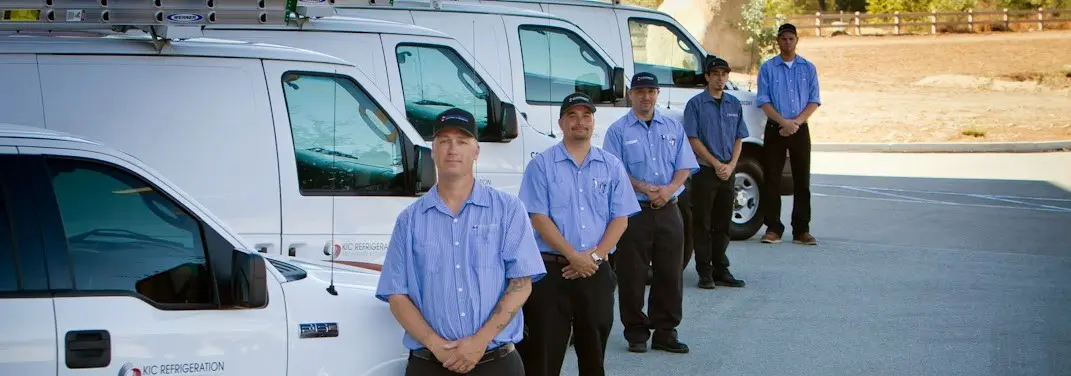 KIC Refrigeration crew ready for Mini Split Repair jobs across Campbell